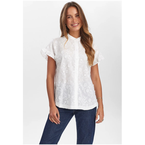 NUMPH NUGISELLA SHIRT - Bright White